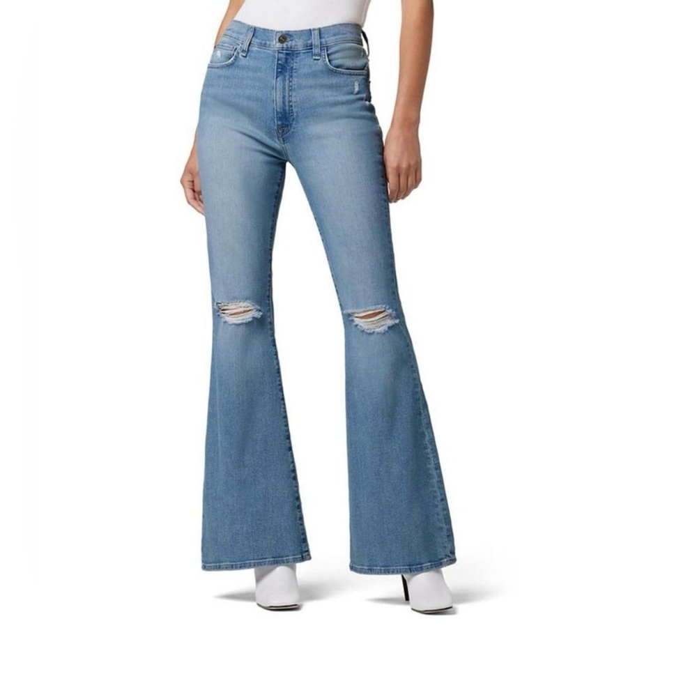 Hudson Heidi high rise flare jeans